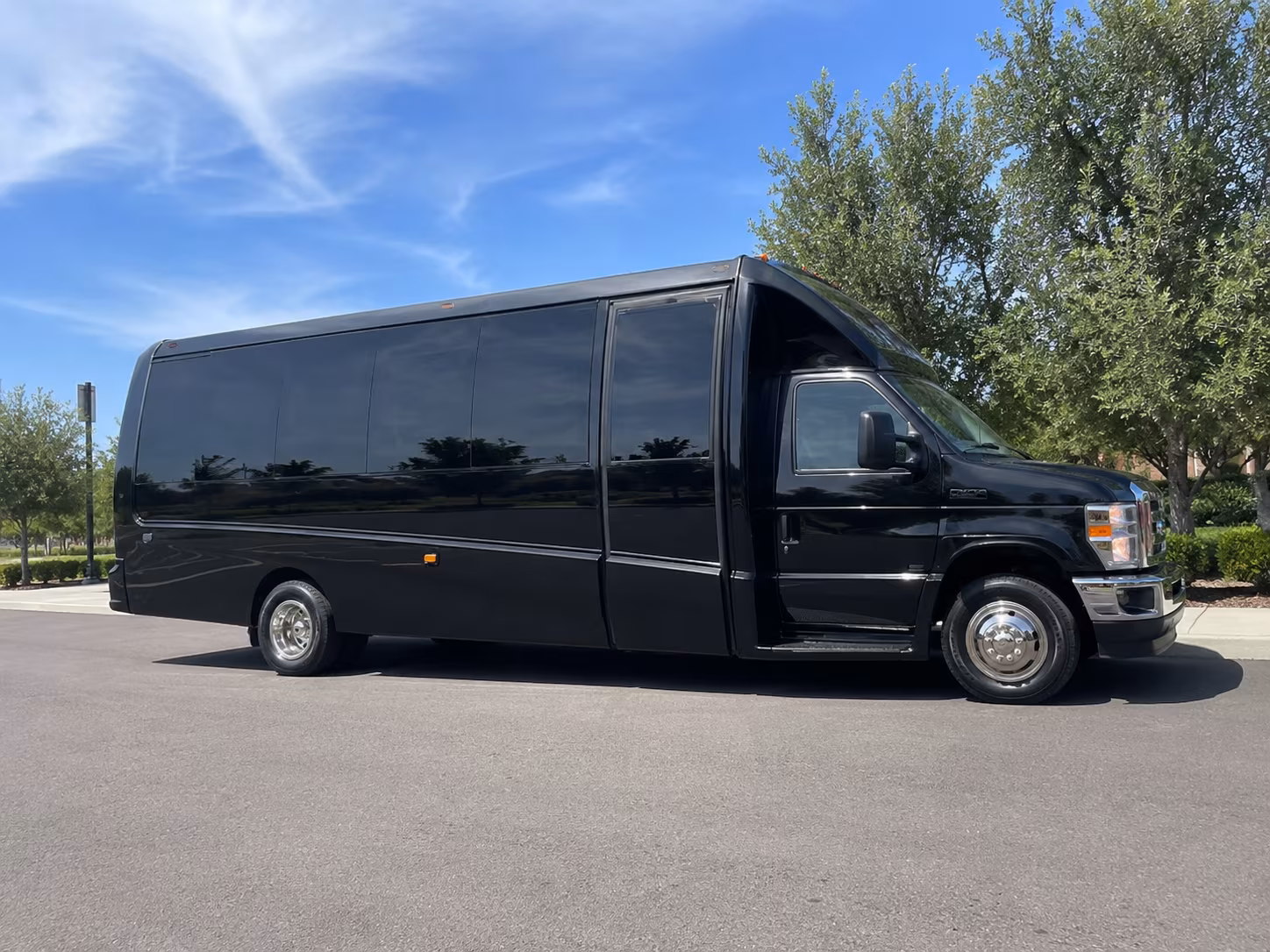 Chandler Airport Shuttle & Transportation party bus exterior
