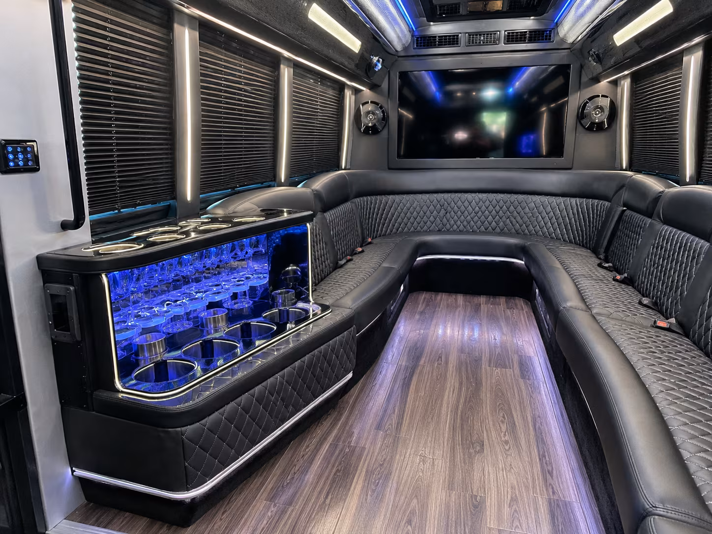 Chandler Bachelor & Bachelorette Transportation party bus exterior