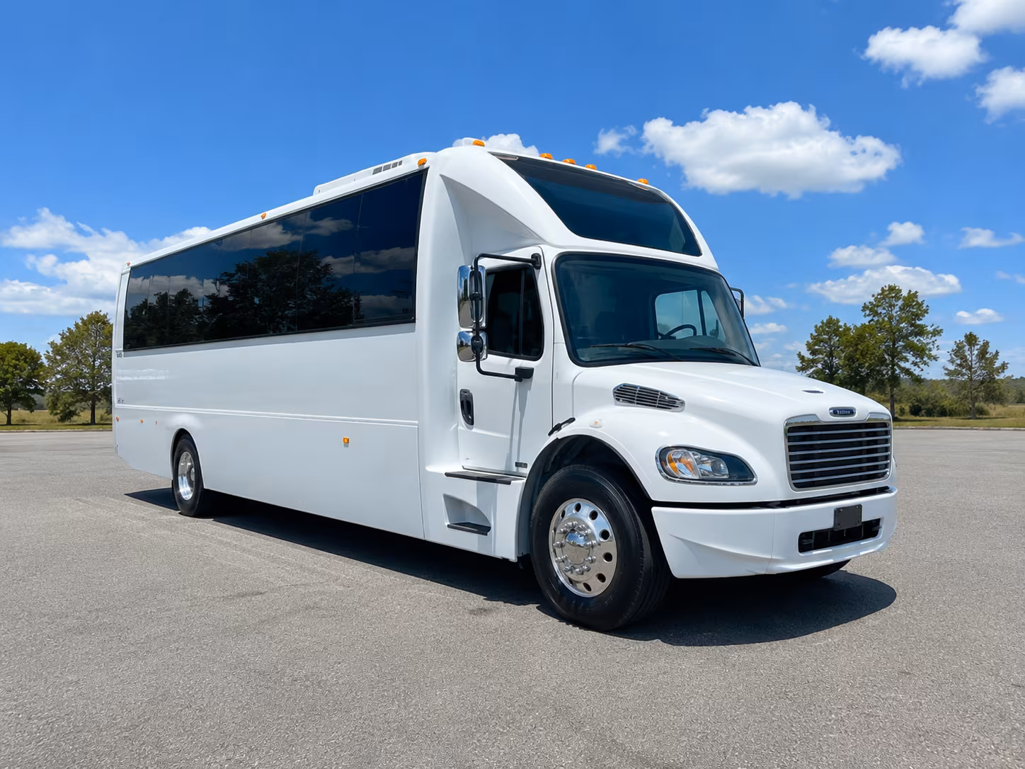 Chandler Birthday, Sweet 16, & Quinceañera Transportation party bus exterior