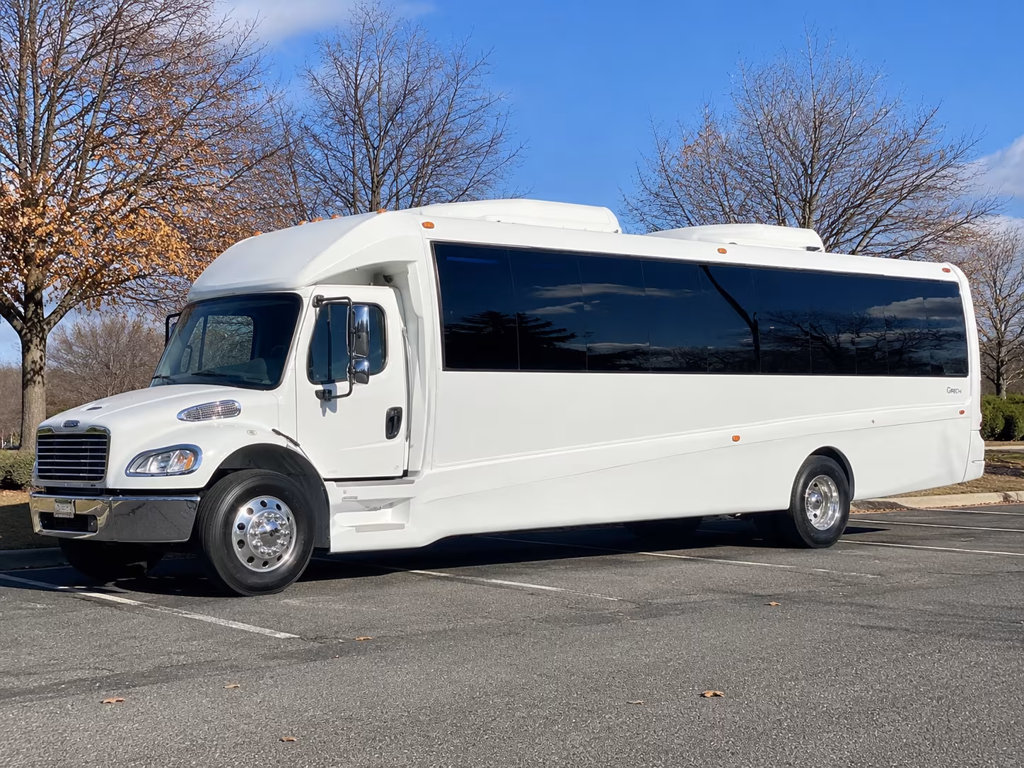 Chandler Birthday, Sweet 16, & Quinceañera Transportation party bus exterior