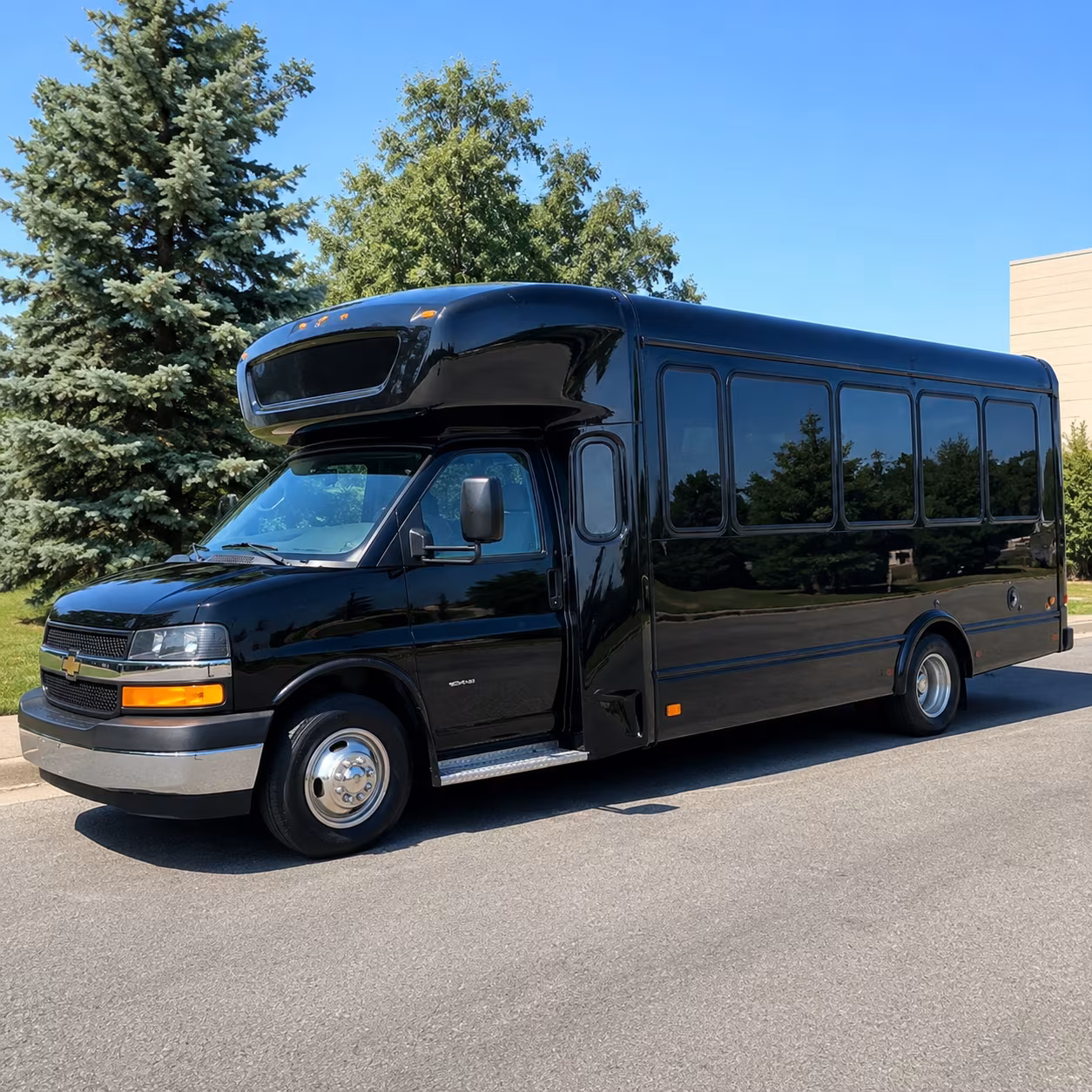 Chandler Concert & Music Festival Transportation party bus exterior
