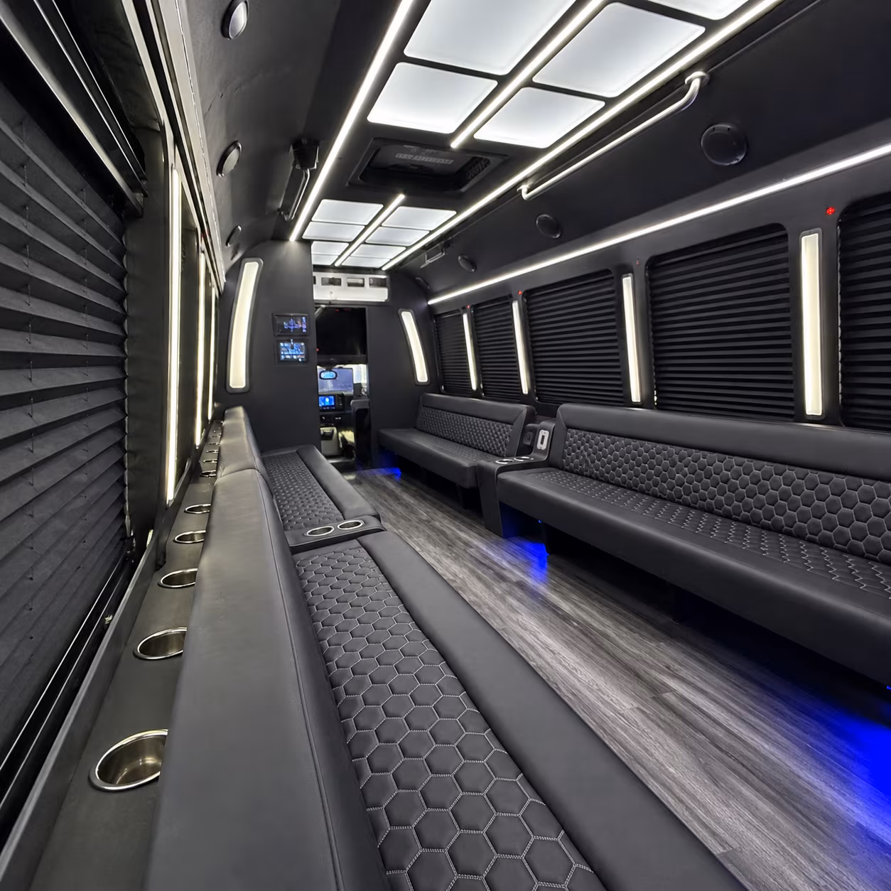 Chandler Concert & Music Festival Transportation party bus exterior