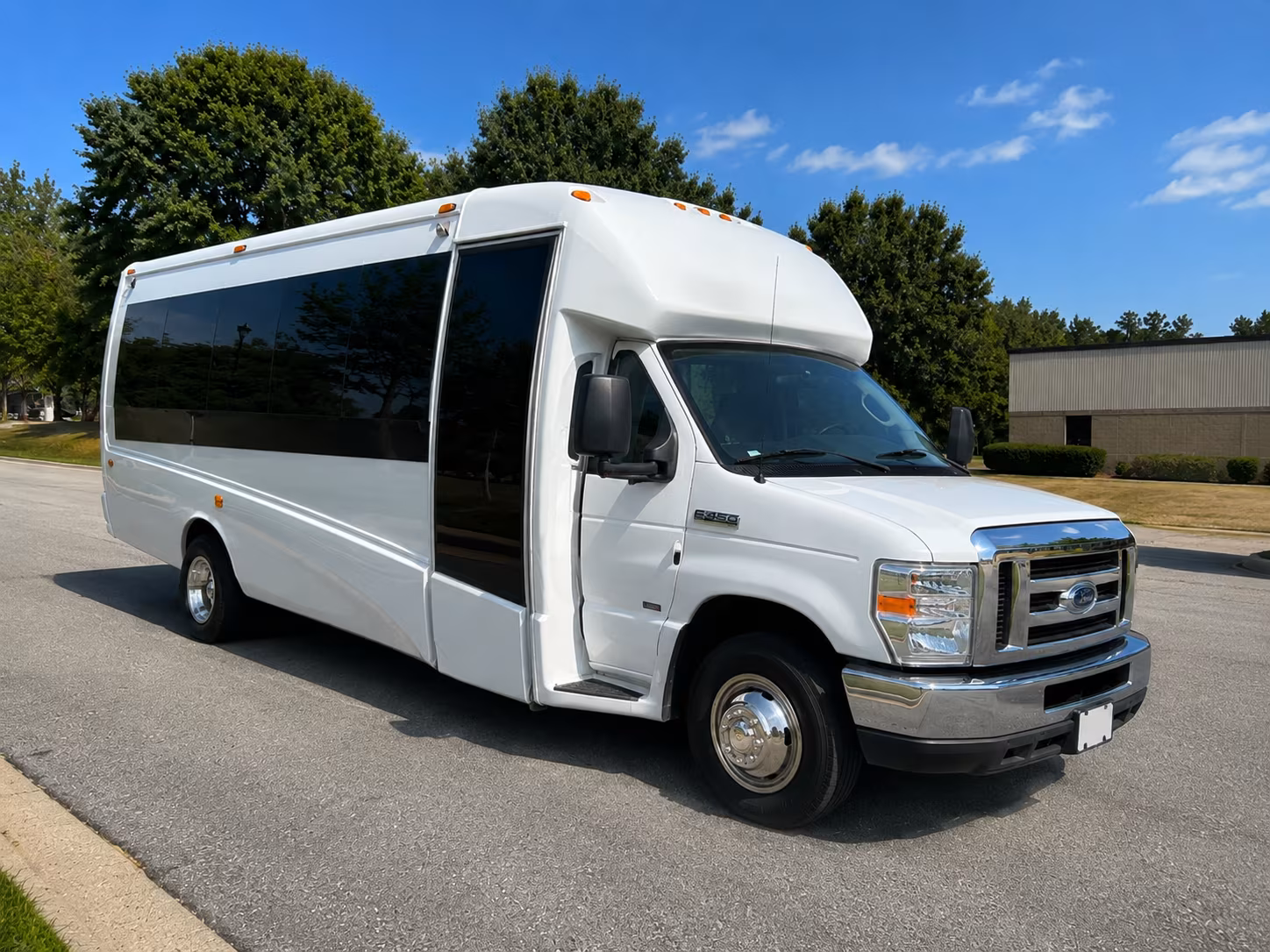 Chandler Corporate Transportation party bus exterior