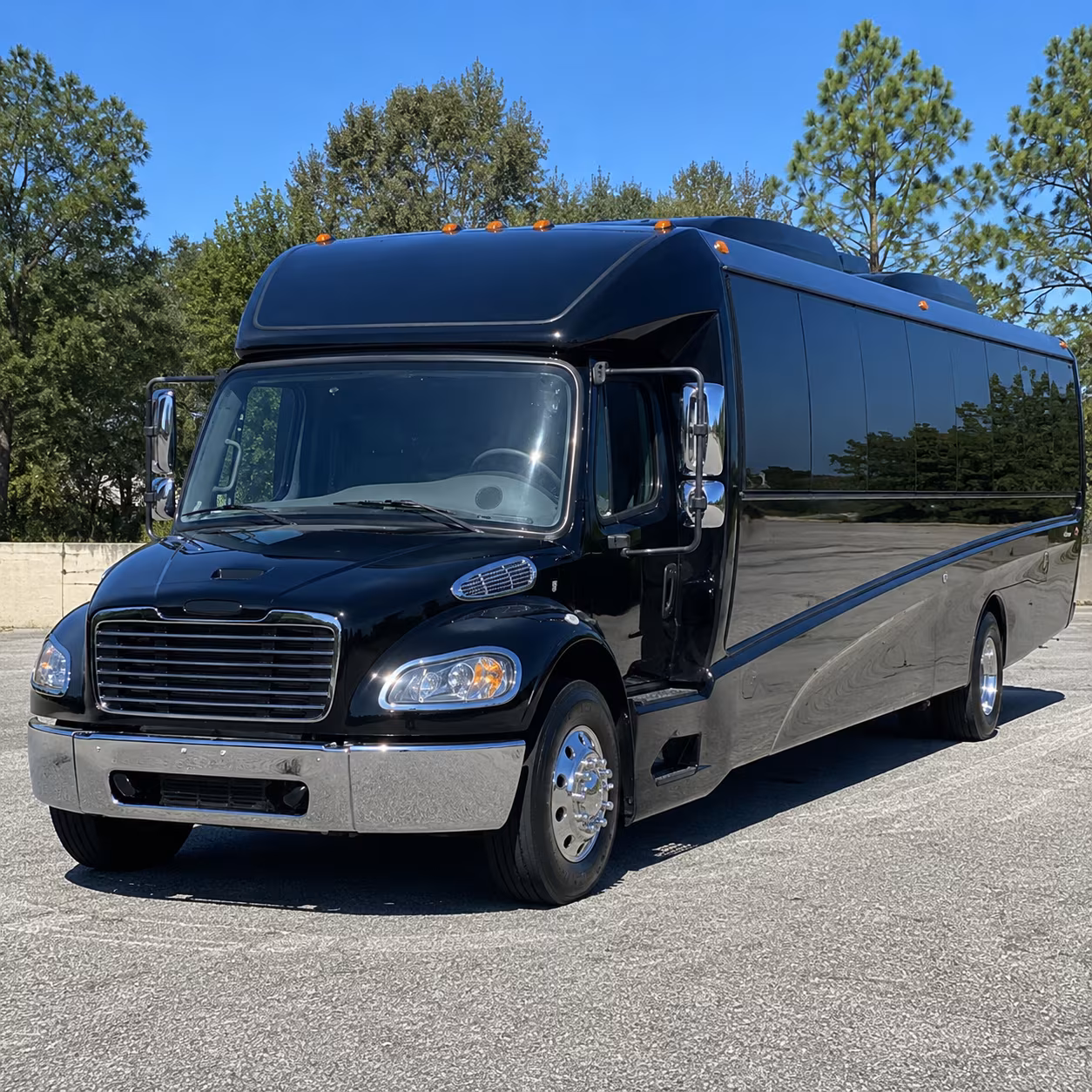 Chandler Corporate Transportation party bus exterior