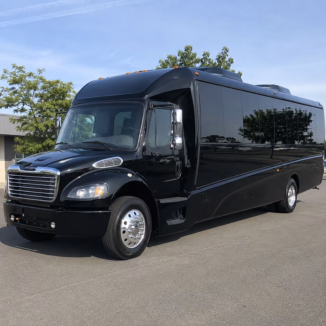 Chandler Corporate Transportation party bus exterior