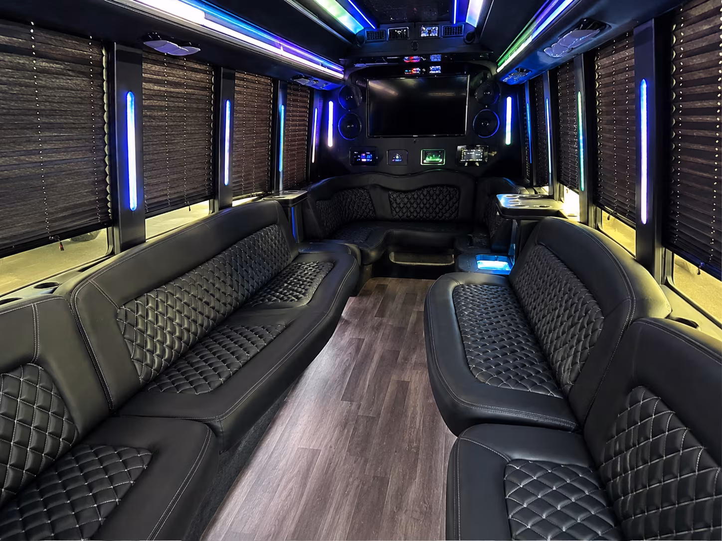 Chandler Prom & Homecoming Transportation party bus exterior