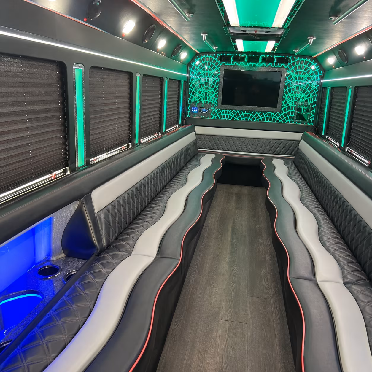 Chandler Prom & Homecoming Transportation party bus exterior