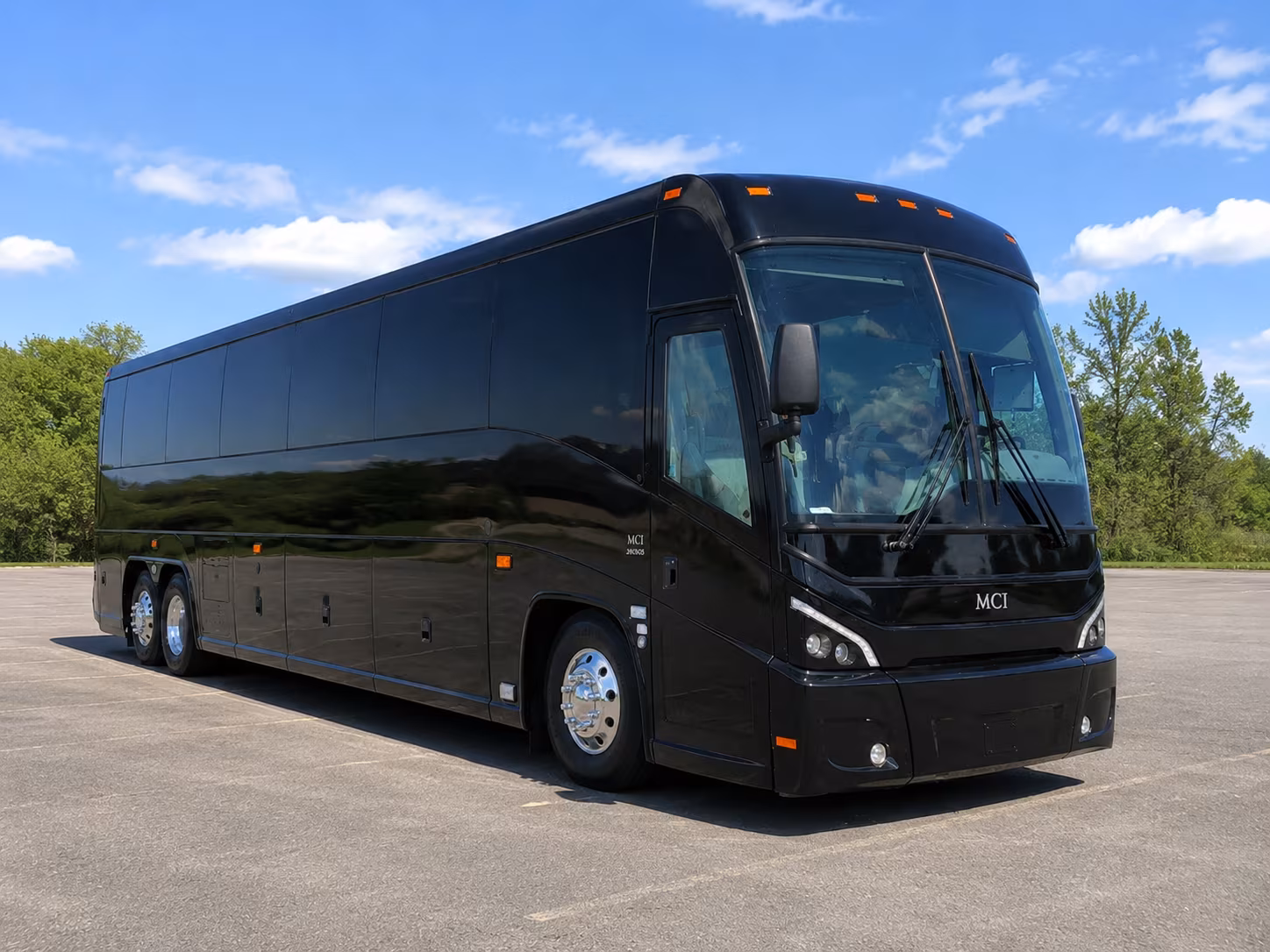 Chandler School Event Transportation party bus exterior