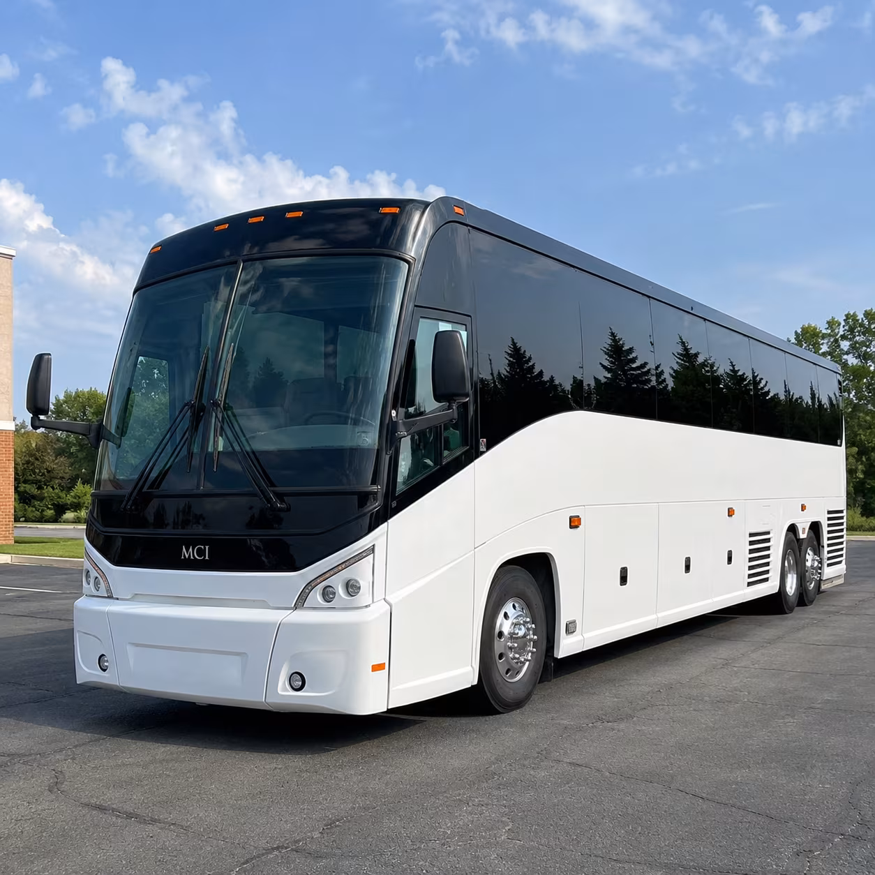 Chandler School Event Transportation party bus exterior