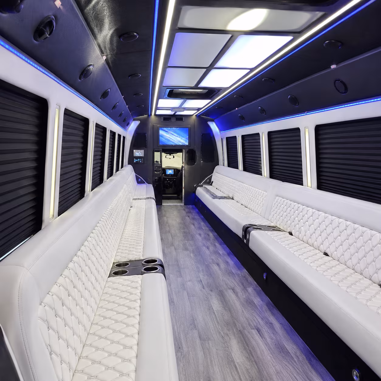 Chandler Sporting Event Transportation party bus exterior